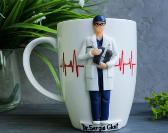 Doctor mug, Custom doctor mug, Personalized doctor cup,