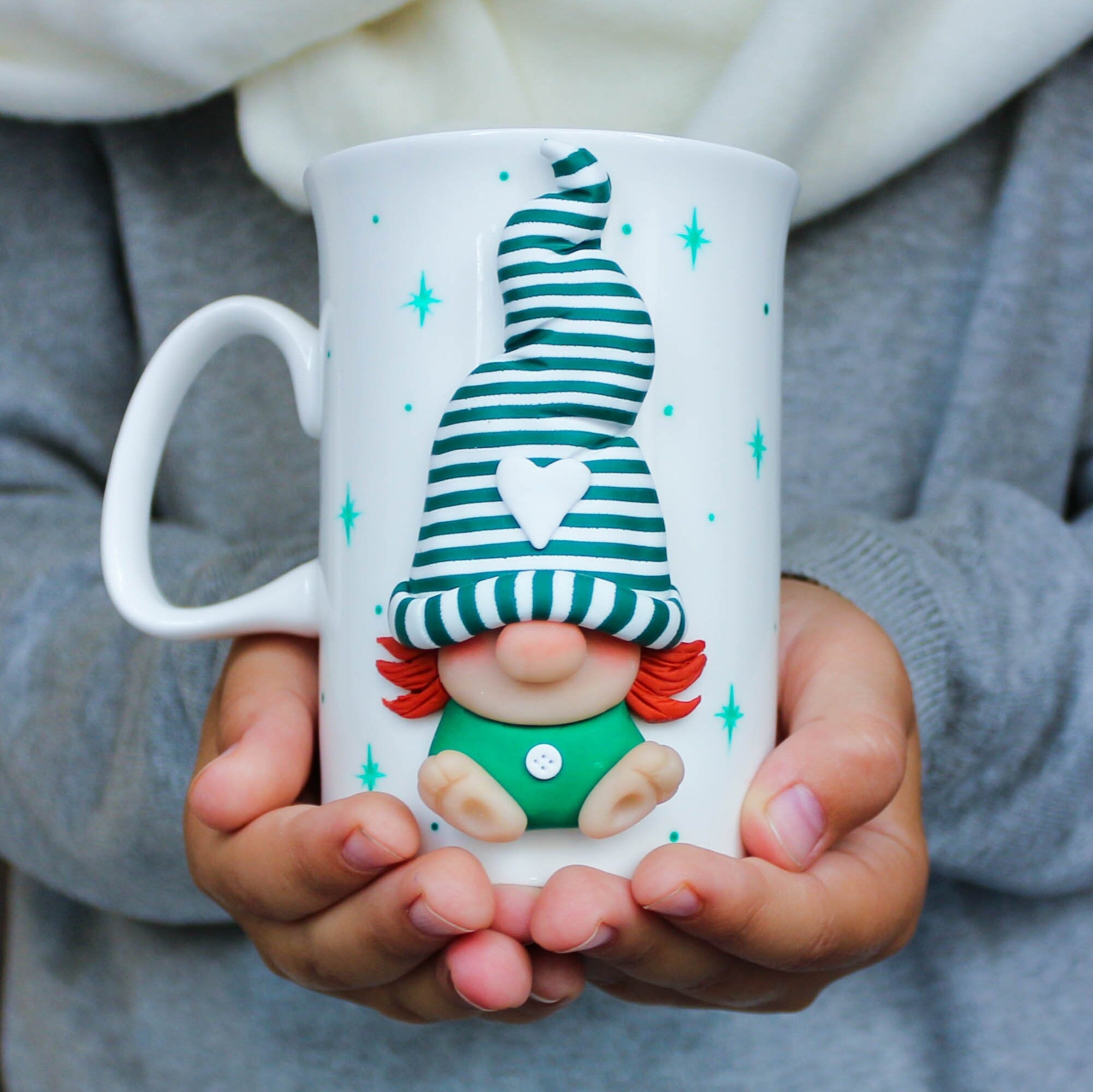 Gnome mug Farmhouse Gnome Spring Gnome Fall Gnome Etsy