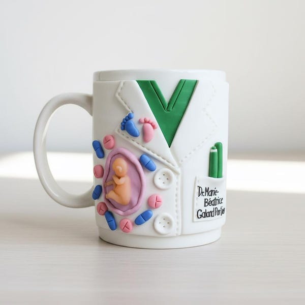 ObGyn Doctor Coffee Mug: Personalized Cup with Name