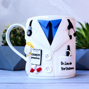 Personalized Doctor Coffee Mug, Custom Medical Gift
