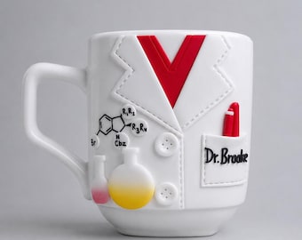 Chemistry Mug Personalized, Gift for Chemist and Lab Researcher