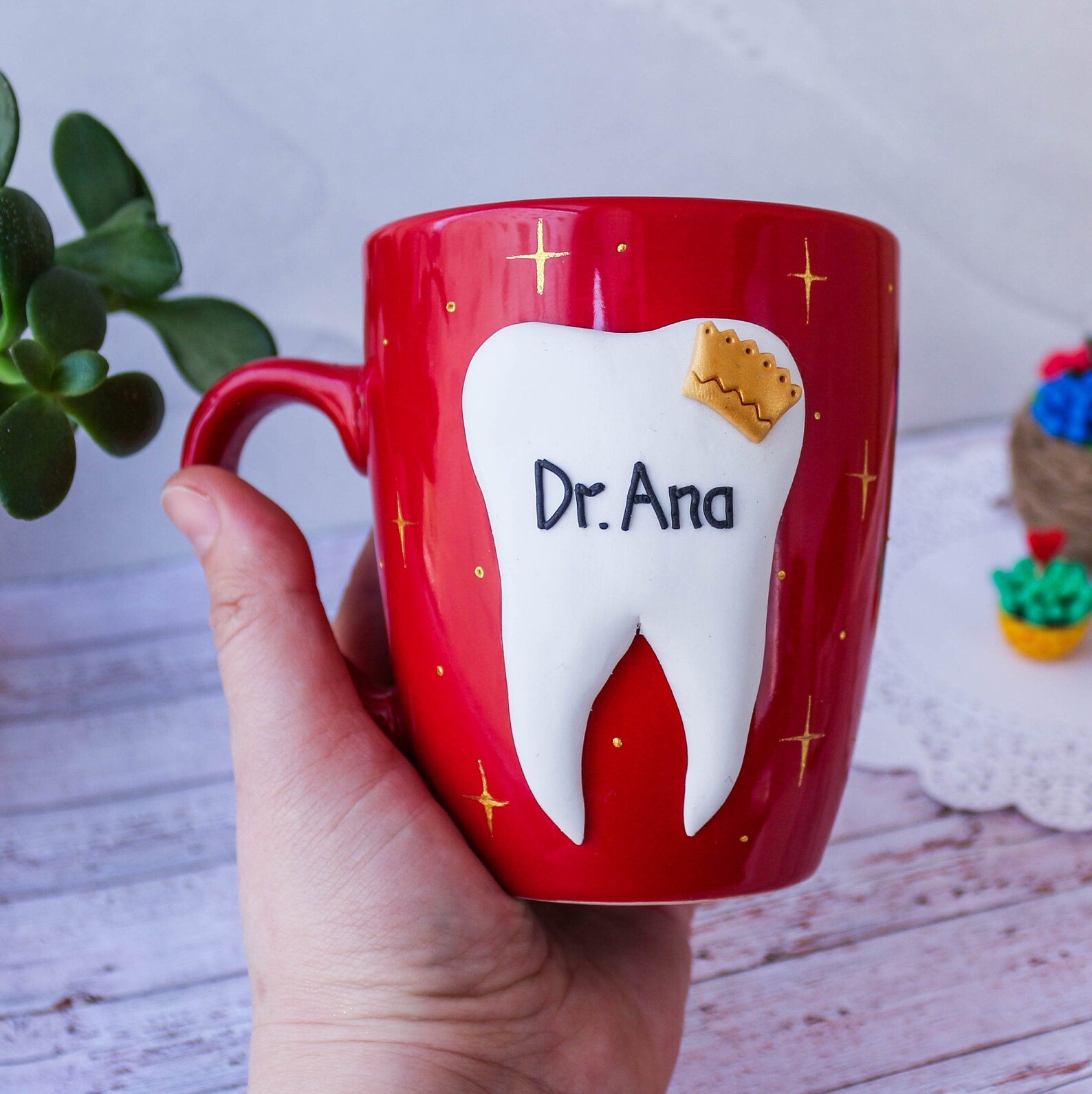 Dental nurse Dental gift Dental cup dental surgeon Etsy