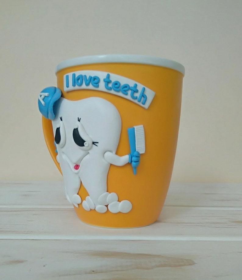 Tooth fairy tooth mug I pull out teeth funny dentist mug i Etsy