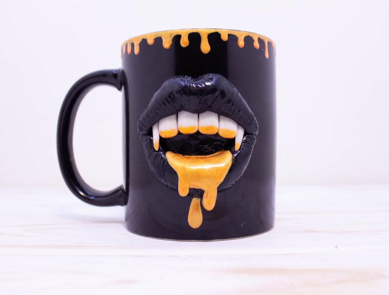 Vampire Mug Vampire Gift Mug Vampire Gothic Mug Etsy