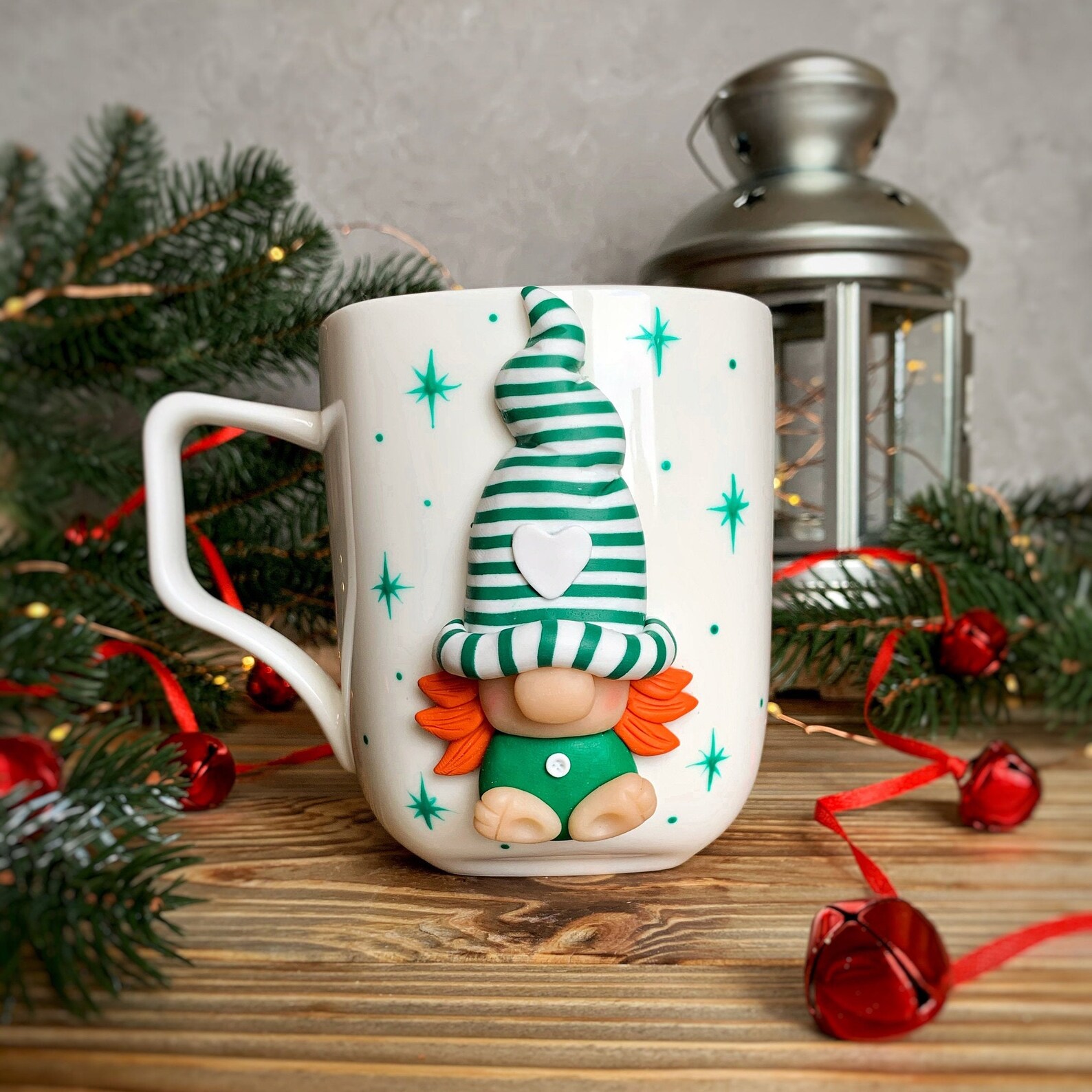 Gnome mug Farmhouse Gnome Spring Gnome Fall Gnome Etsy