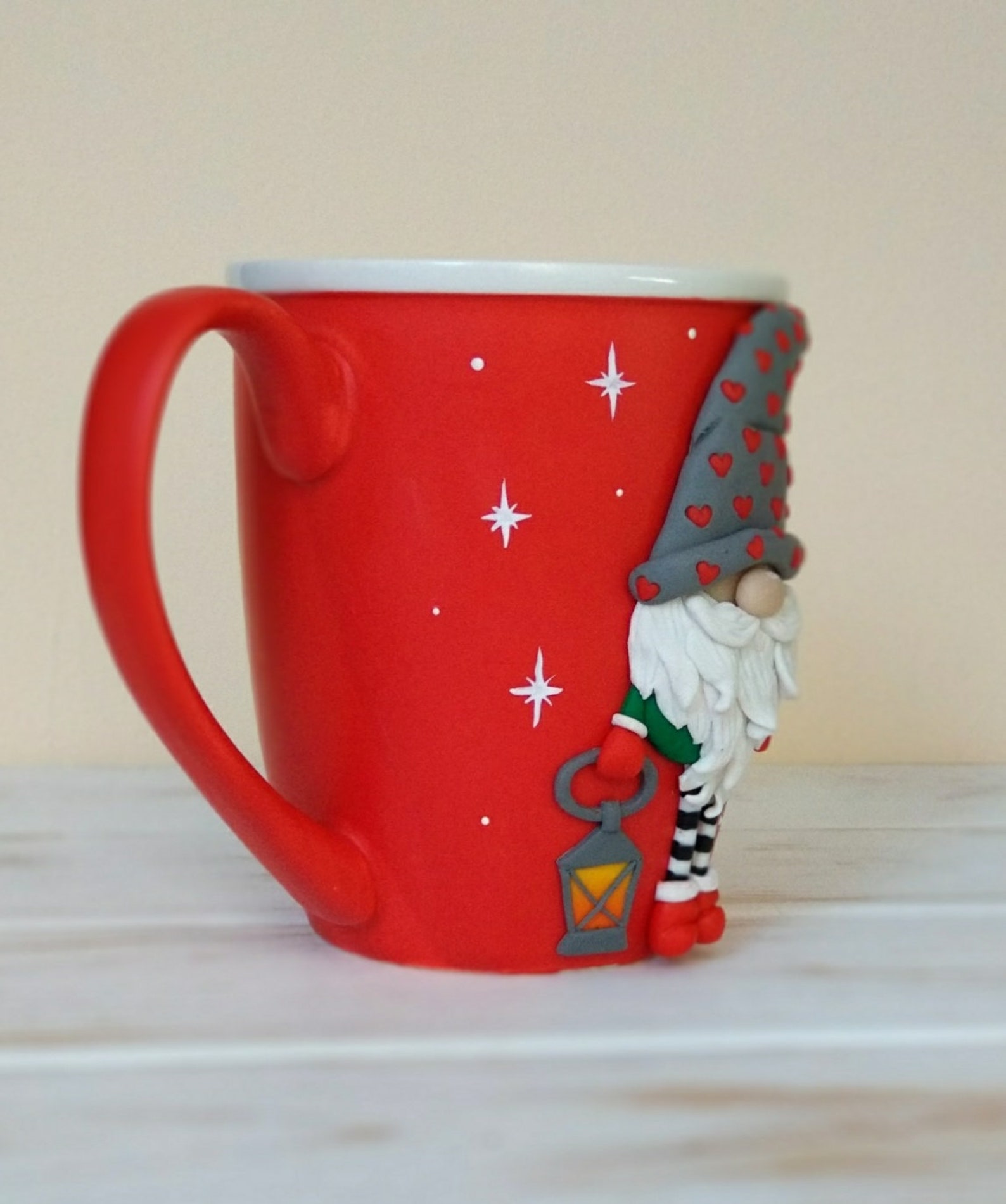 Gnome Mug Christmas Mugs Etsy