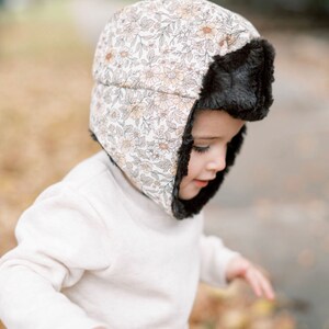 Trapper hat Childs winter hat PENGUINS womans trapper hat mens trapper hat kids trapper hat lumberjack hat toque image 5