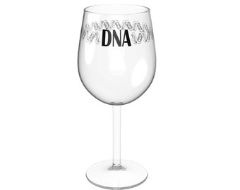 DNA Wine Glass