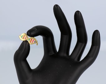 DNA Cloisonne Pin