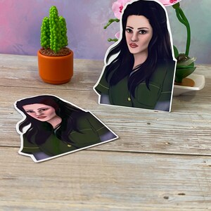 Bella Swan Sticker – Twilight Inspired Fan Art, Aesthetic Vampire Love Decal, Custom Twilight Movie Design