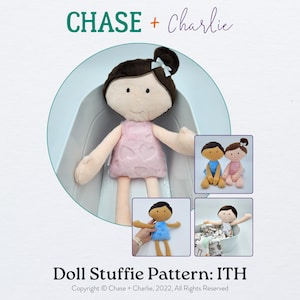 Premium ITH Pattern: Plush Doll