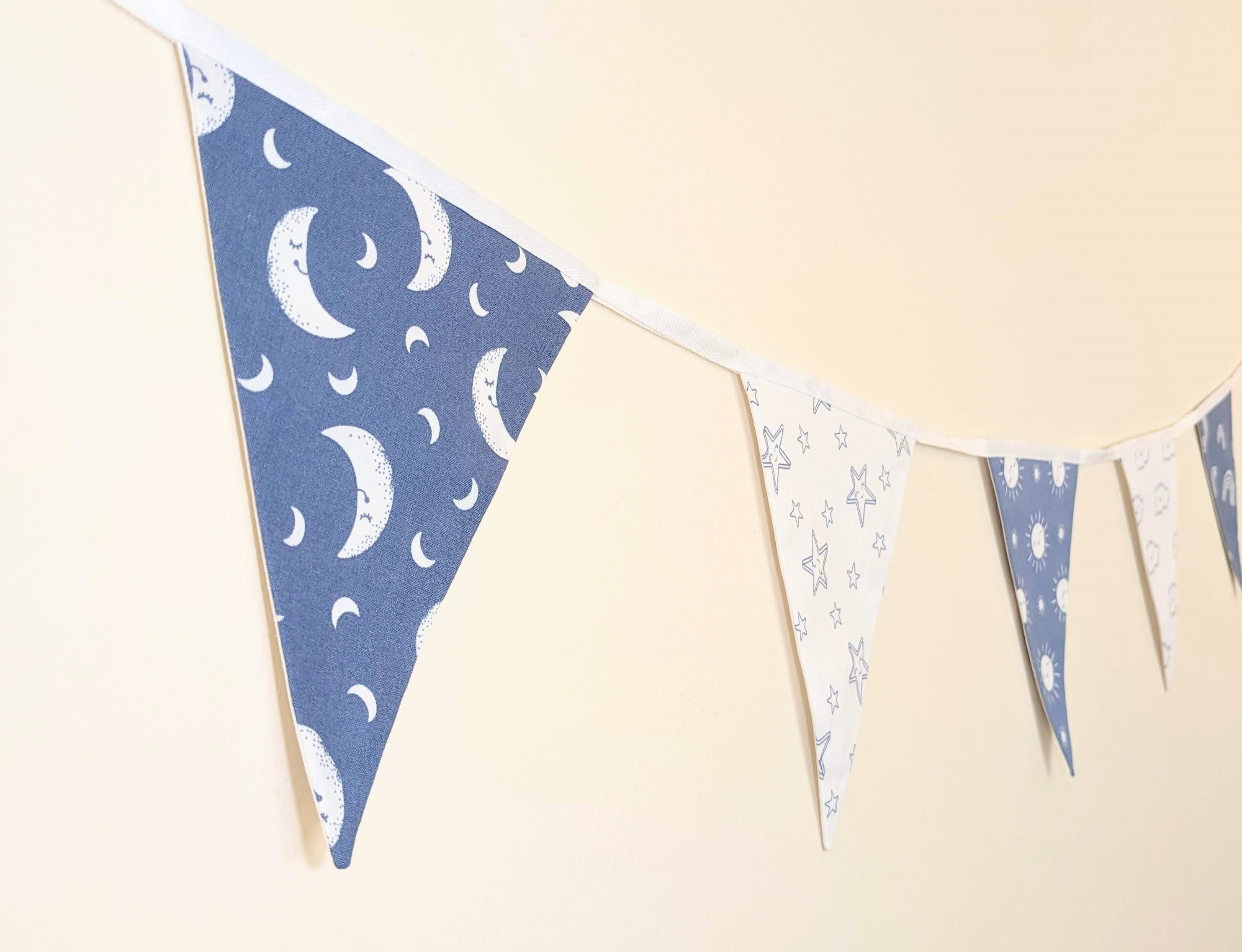 Bandierine In Tessuto Per Feste – 5 Ghirlande Decorativa Con 60 Bandiere Arcobaleno, Finto Lino, Ideali Per Matrimoni, Compleanni E Camerette, 4 Metri L'una
