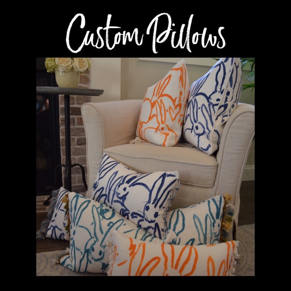 Custom Made to Order Decorative Pillows