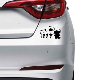 Pikmin & Captain Olimar Vinyl Decal