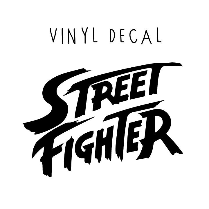 AKUMA Sprite from Street Fighter Vinyl Decal #1