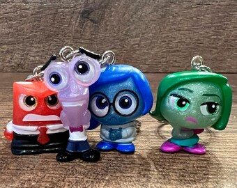Inside Out, Disney/Pixar inspired, Doorables keychains