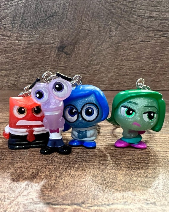 Inside Out Disney/pixar Inspired Doorables Keychains Etsy