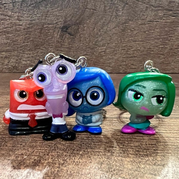 Inside Out, Disney/Pixar inspired, Doorables keychains