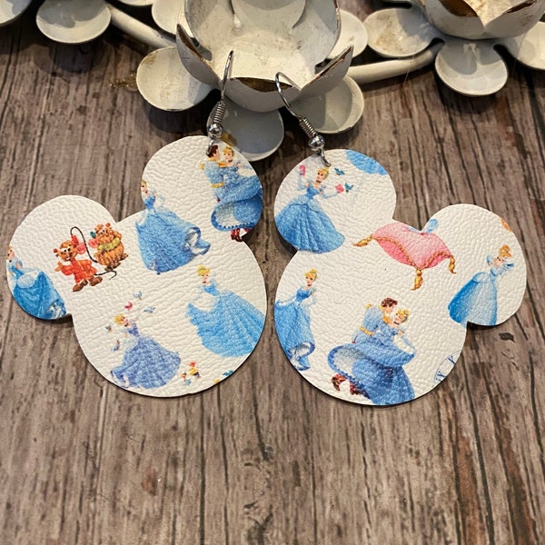 Cinderella Earrings Etsy