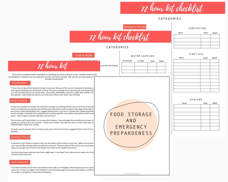 Food Storage & Emergency Preparedness Workbook image 3