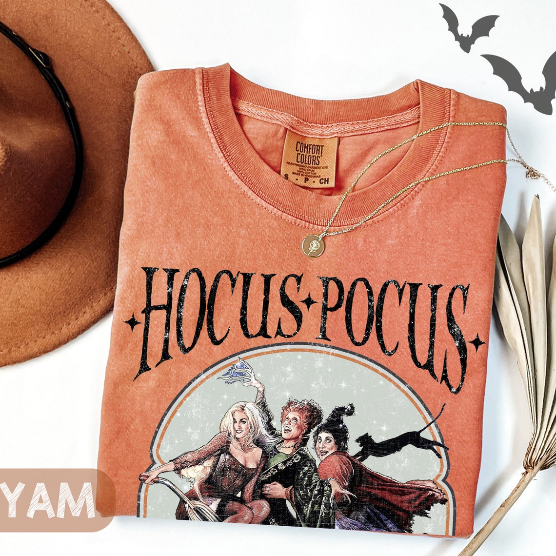 Hocus Pocus Vintage T Shirt Halloween Vintage Hocus Pocus Shirt - Etsy