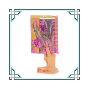 Vintage Lady Denise Seamless Mesh Nylon Stockings