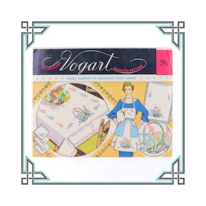 Vogart Transfer Patterns | Vogart Embroidery Transfer Patterns | Vogart # 201 Transfer Patterns