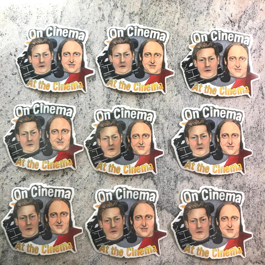 On Cinema Sticker - Etsy