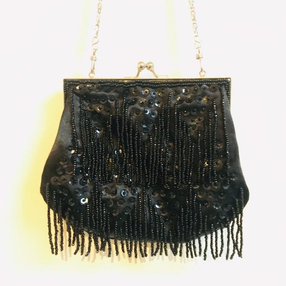 glitter side bag