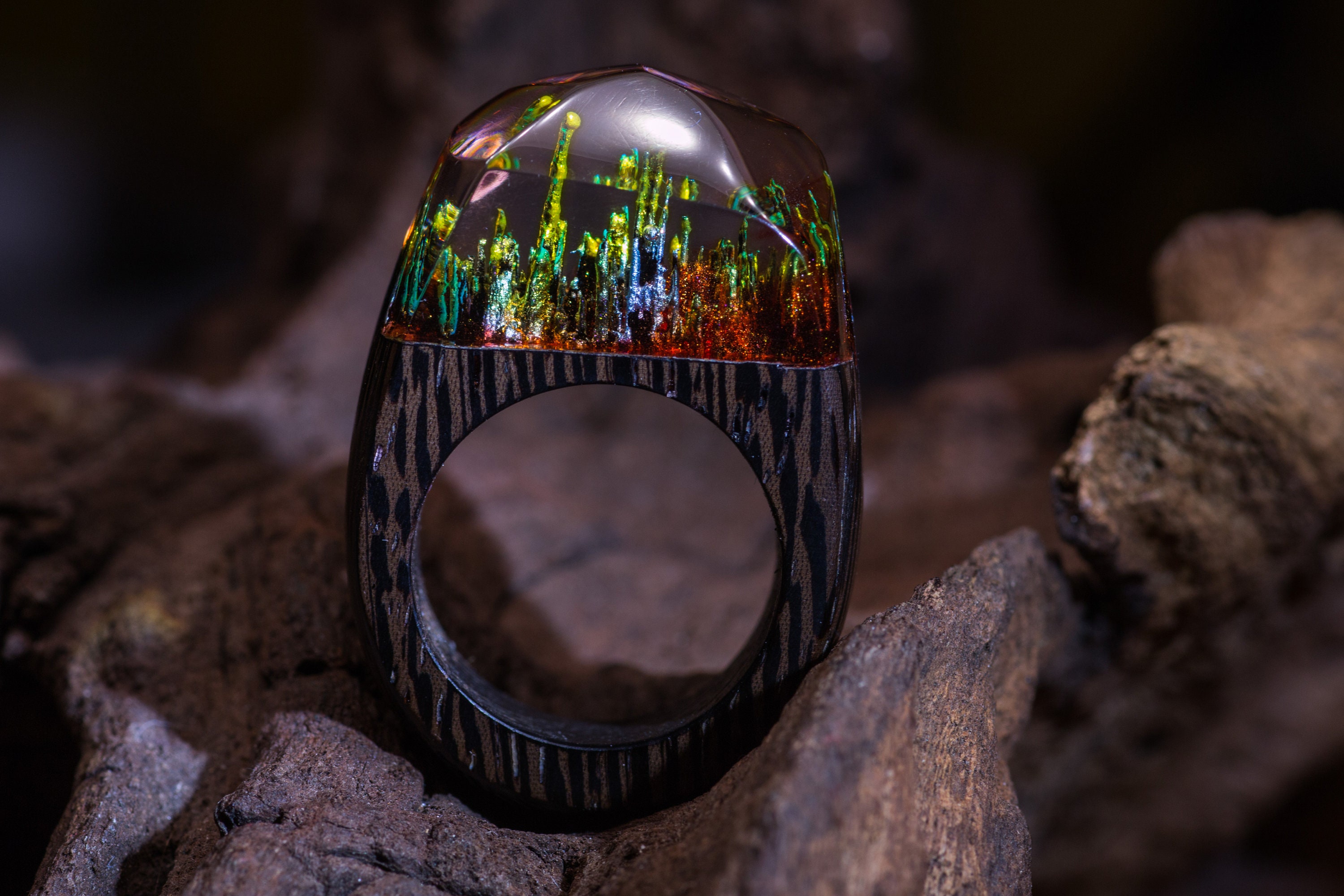 The Rainier - Men's Turquoise Ring – GoodRings