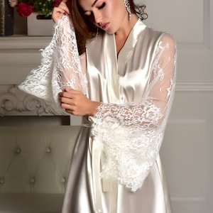 Bridal Robes. Ready to Ship. Fast Shipping in US White and - Etsy