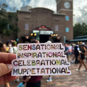 Hand Drawn Muppetational Sticker