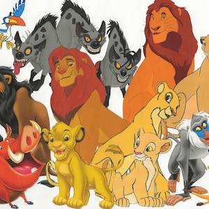 Lion King Digital Collage