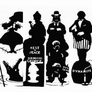 Disney Haunted Mansion Stretching Room Portrait Decals