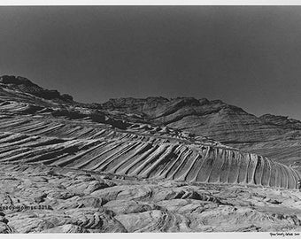 Sandstone erosion, Arizona, 2000