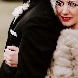 Classic Birdcage Wedding Veil, Bandeau Veil, French Net Veil, Birdcage Veil, Black Dot Birdcage Veil, White Birdcage, Ivory Birdcage Veil