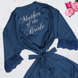 Batas para la madre de la novia, batas de encaje, batas personalizadas, batas personalizadas, batas de novia, batas de dama de honor, regalos para la fiesta nupcial, despedida de soltera