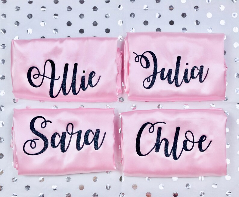 CUSTOM Bridesmaid Robes Bridal Robes Satin Robes Wedding Etsy