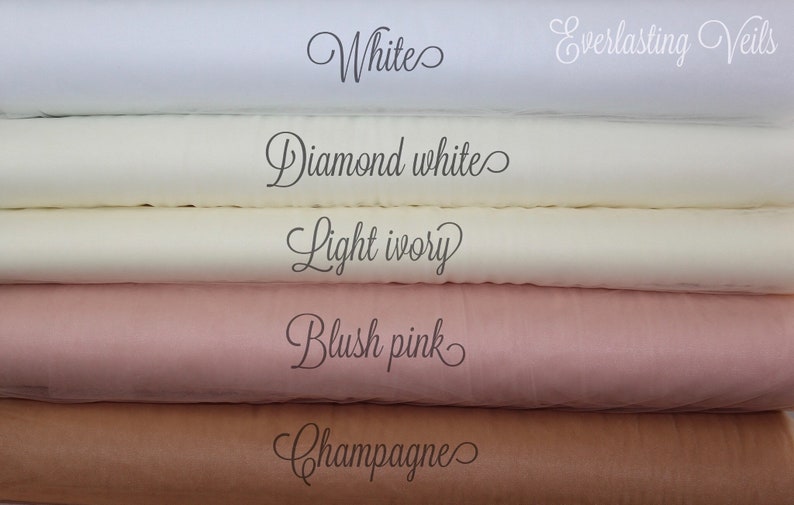 Bridal Veil 72 Sheer Soft Wedding Veil Ivory Veil Simple Veil White Veil Cathedral Veil Waltz Veil Chapel Veil Fingertip Veil
