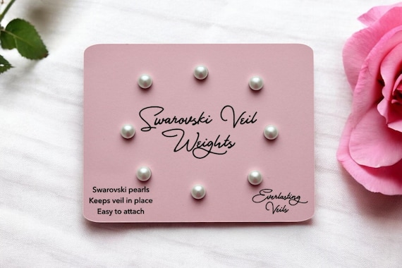 Swarovski Pearl Veil Weights