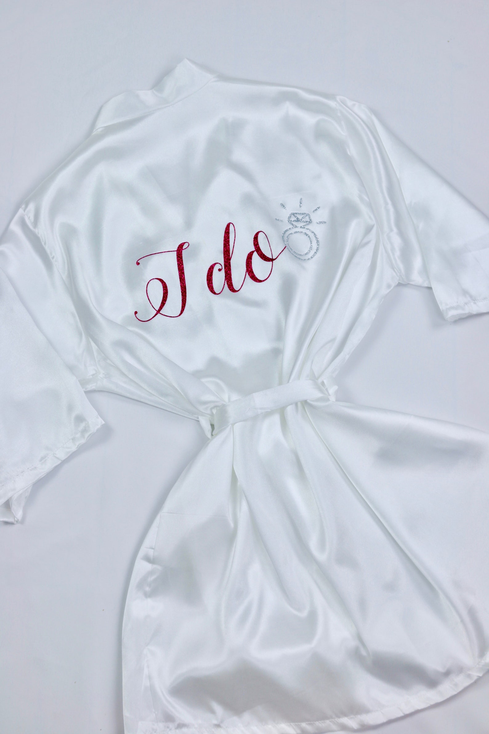I DO Bridal Robes, Satin Robes, I Do Crew Robes, Wedding Robes, Bride