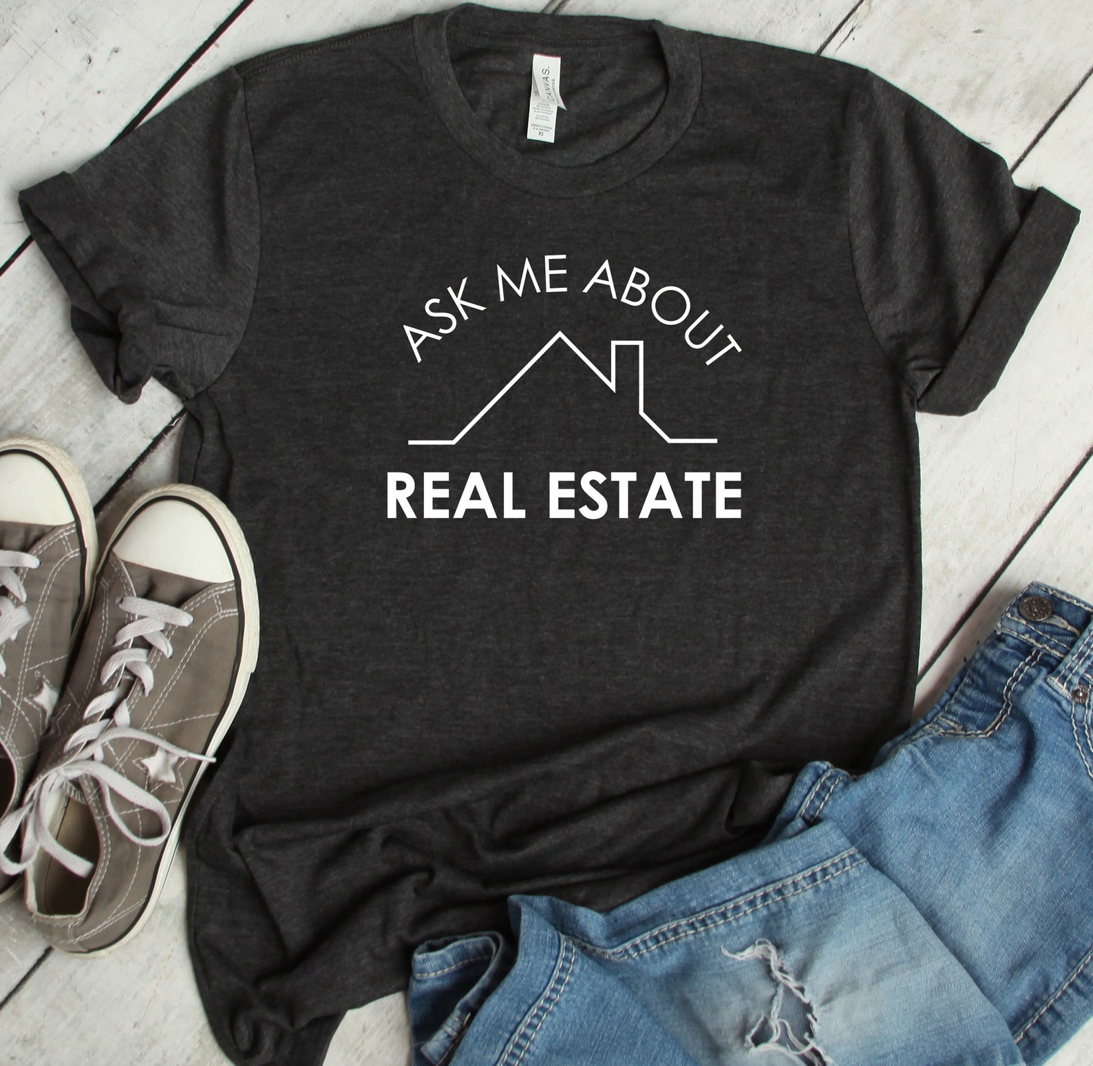Real Estate T Shirt Real Estate Advertisement I Sell Real Etsy