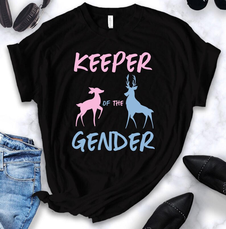Buck or Doe Shirt Keeper of the Gender Shirt Gender Reveal Etsy