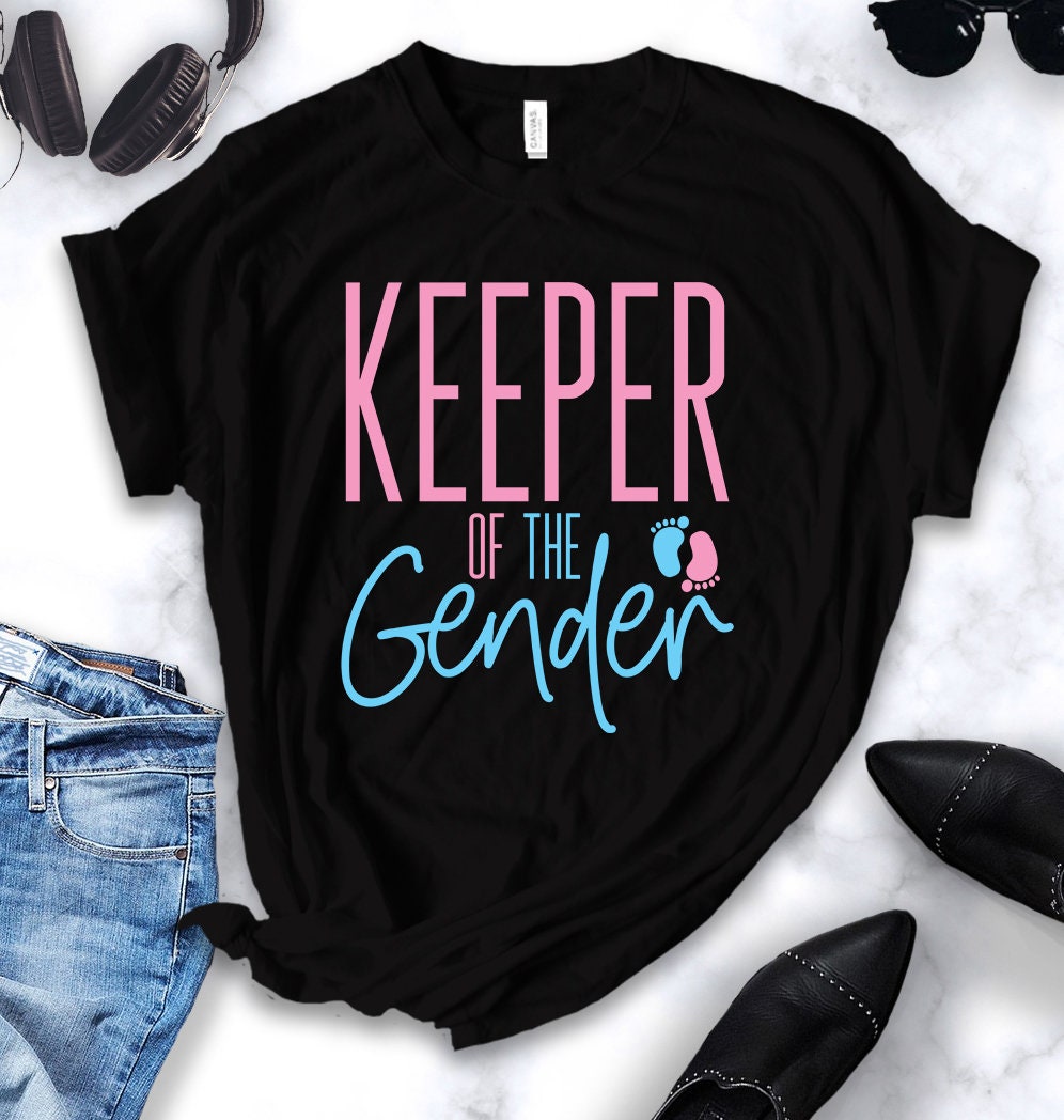 Gender Reveal Shirt Keeper of the Gender Shirt Reveal Baby - Etsy