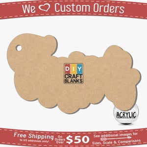 Trojans Acrylic Craft Blank: School Mascot DIY Keychain, Badge Reel