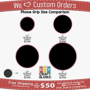 Circle Acrylic Shape, Acrylic Circle Shaped Blank, Unfinished Circle Craft Blank, Shapes for Crafts, DIY Acrylic Blank image 5