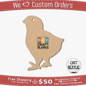 Pintinho, Bebê, Frango, Faça Você Mesmo, Artesanato, Em Branco, Chaveiro, Carretel de Crachá, Phonegrip