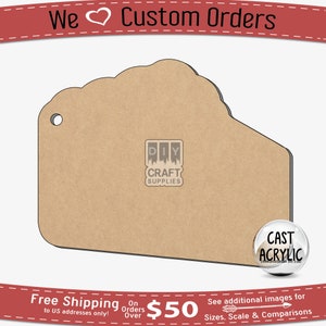 Pumpkin Pie Acrylic Blank: DIY Keychain, Badge Reel, Phone Grip