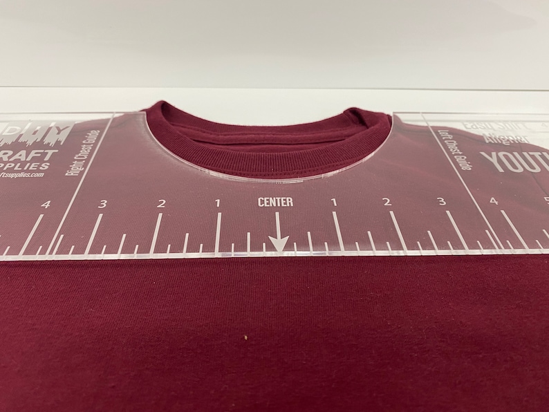 Download T-Shirt Alignment Tool Easy TShirt Ruler T-Shirt Centering ...