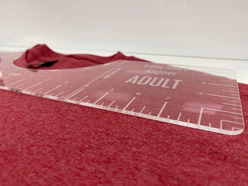 Download T-Shirt Alignment Tool Easy TShirt Ruler T-Shirt Centering ...